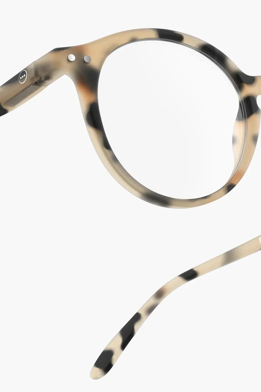 Izipizi Reading Glasses #D Light Tortoise