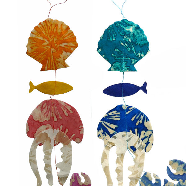 Lamali Seashell and Crustacean Garland