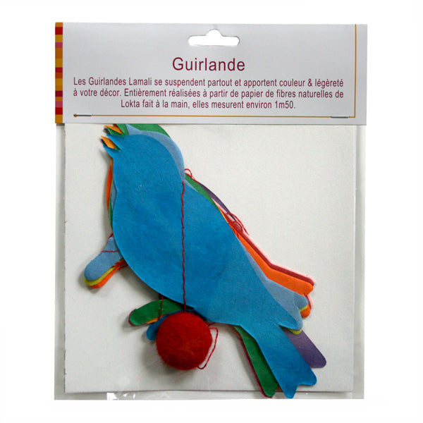 Lamali Solid Birds Garland