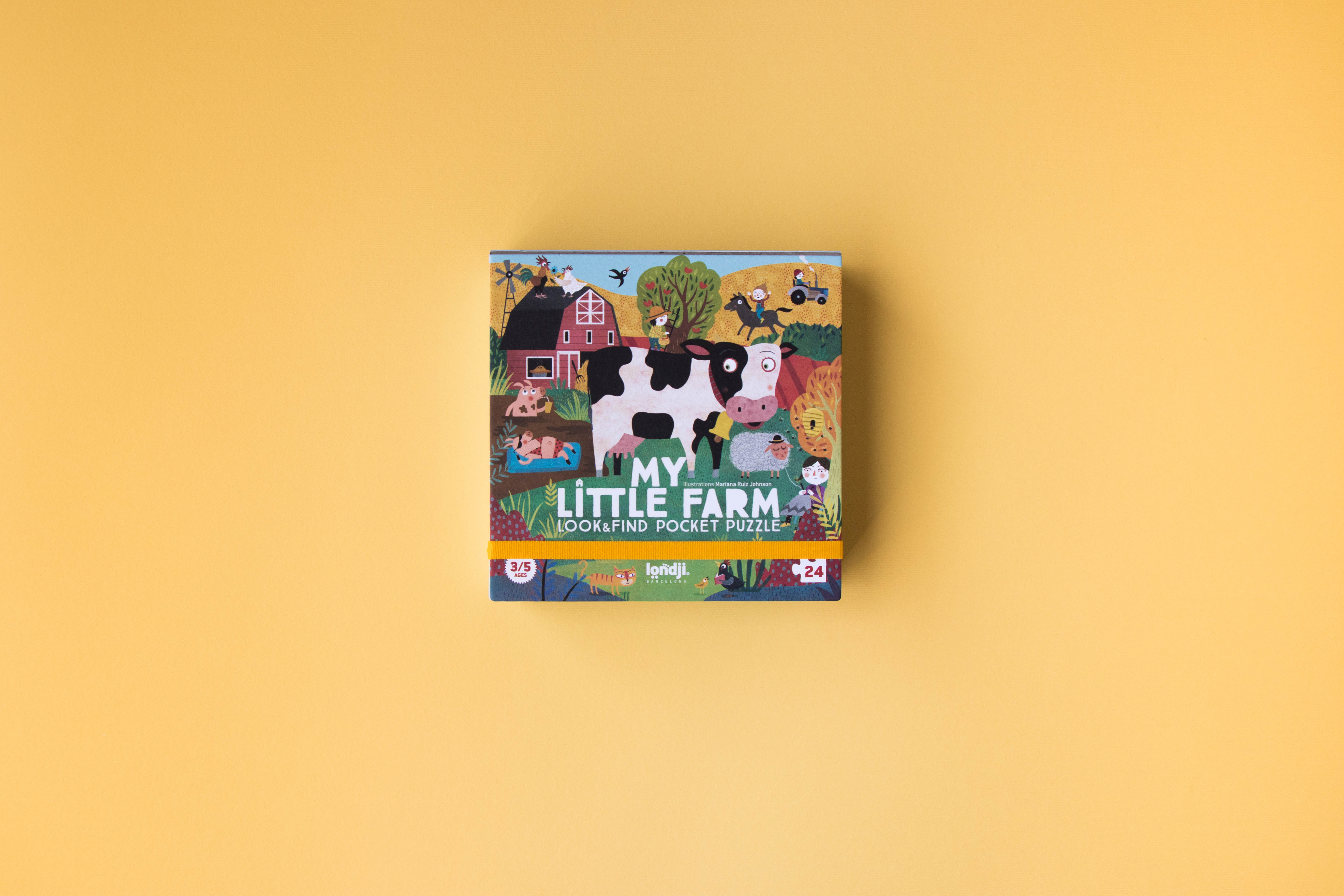Londji Pocket Puzzle - MY LITTLE FARM