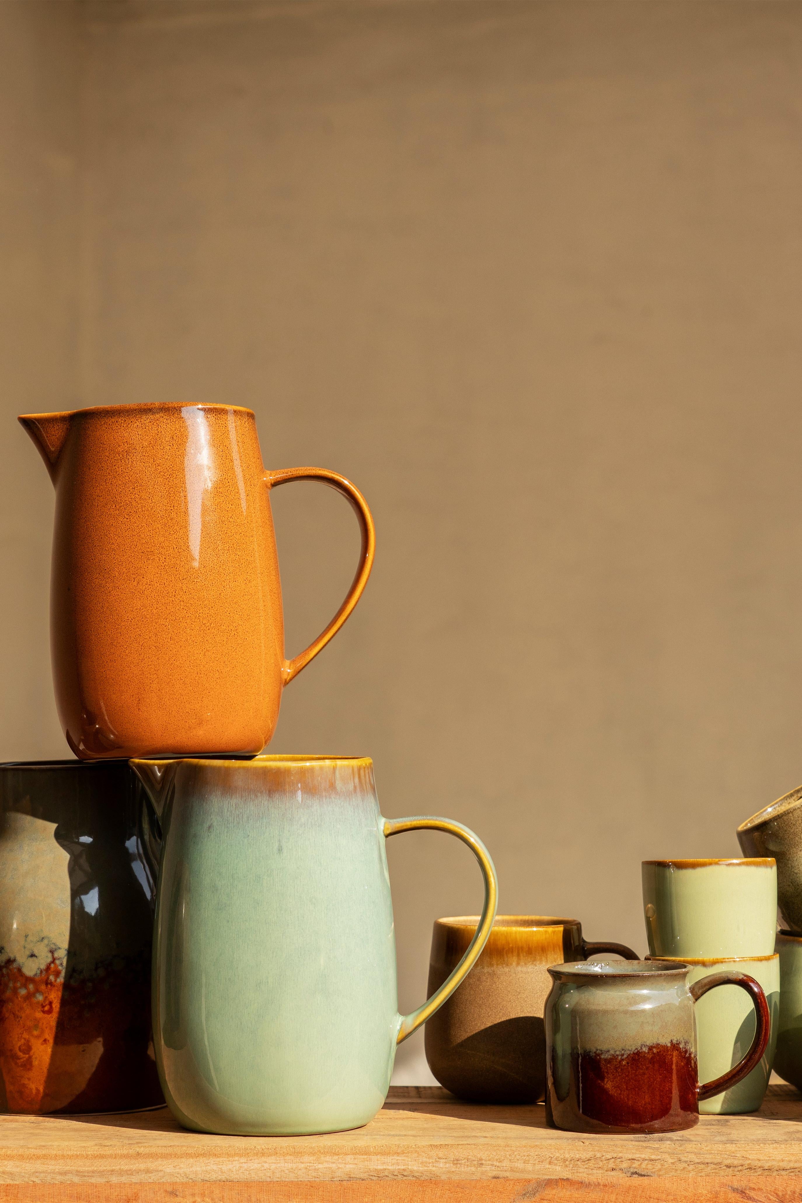 Madam Stoltz Brown Stoneware Mug