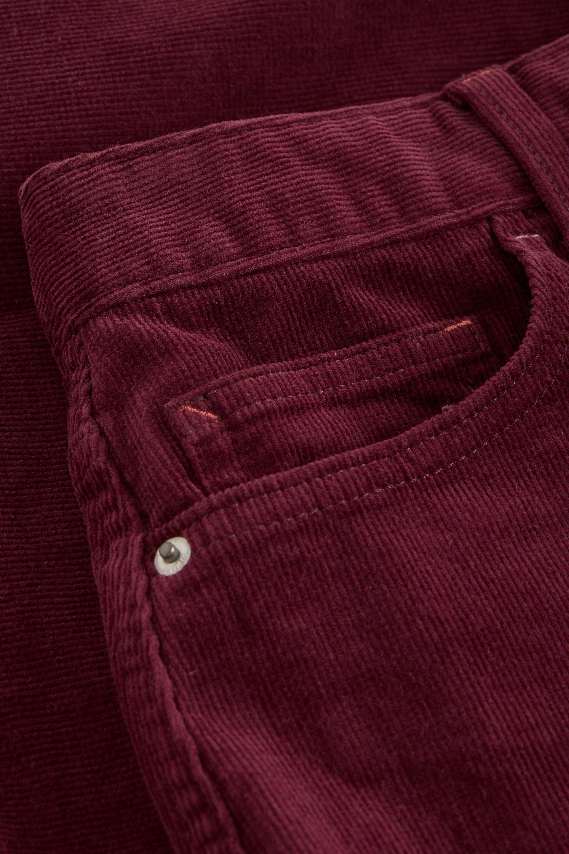 White Stuff DK Plum Tia Cord Skirt