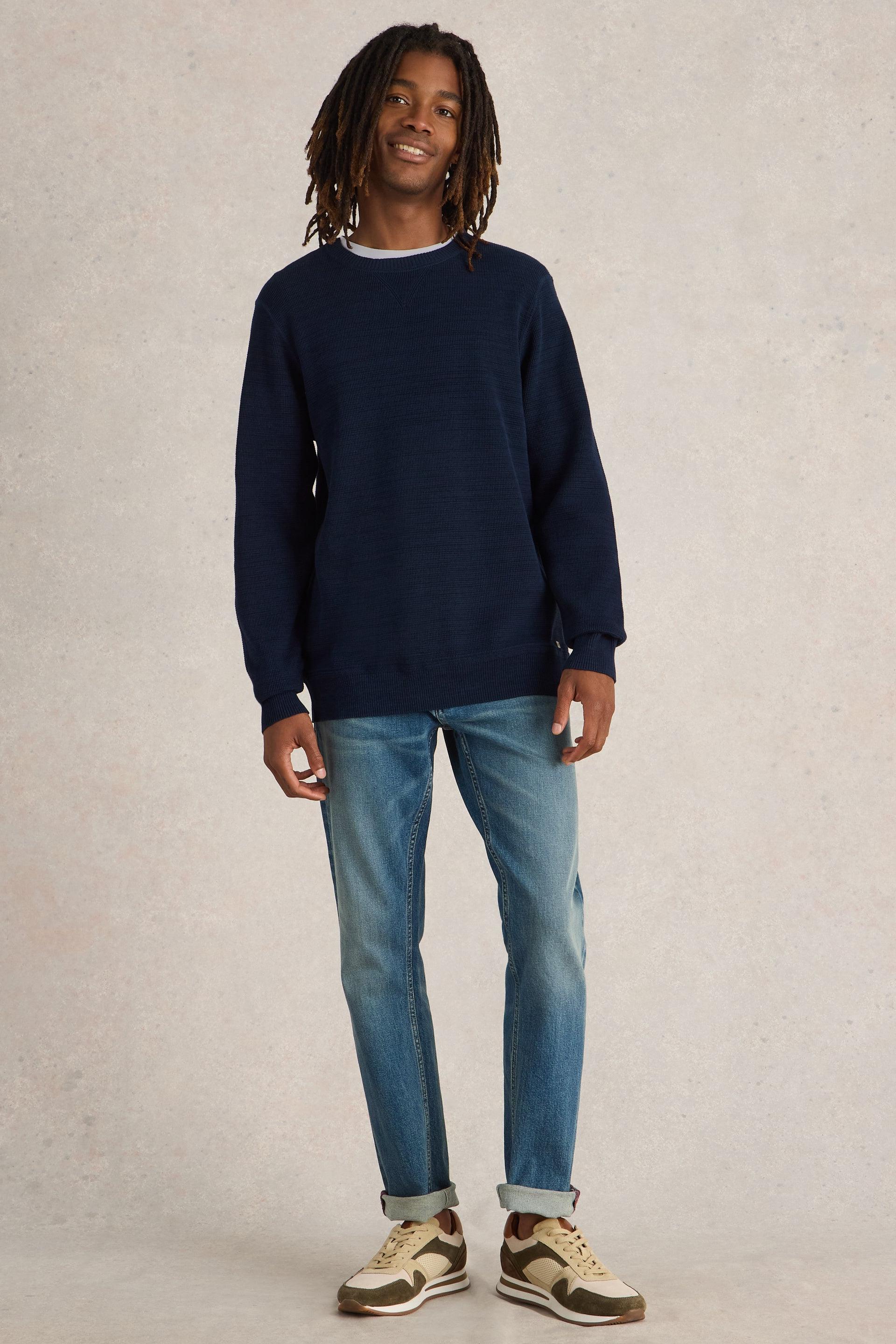 White Stuff Attadale Long Sleeve Crew Neck Jumper