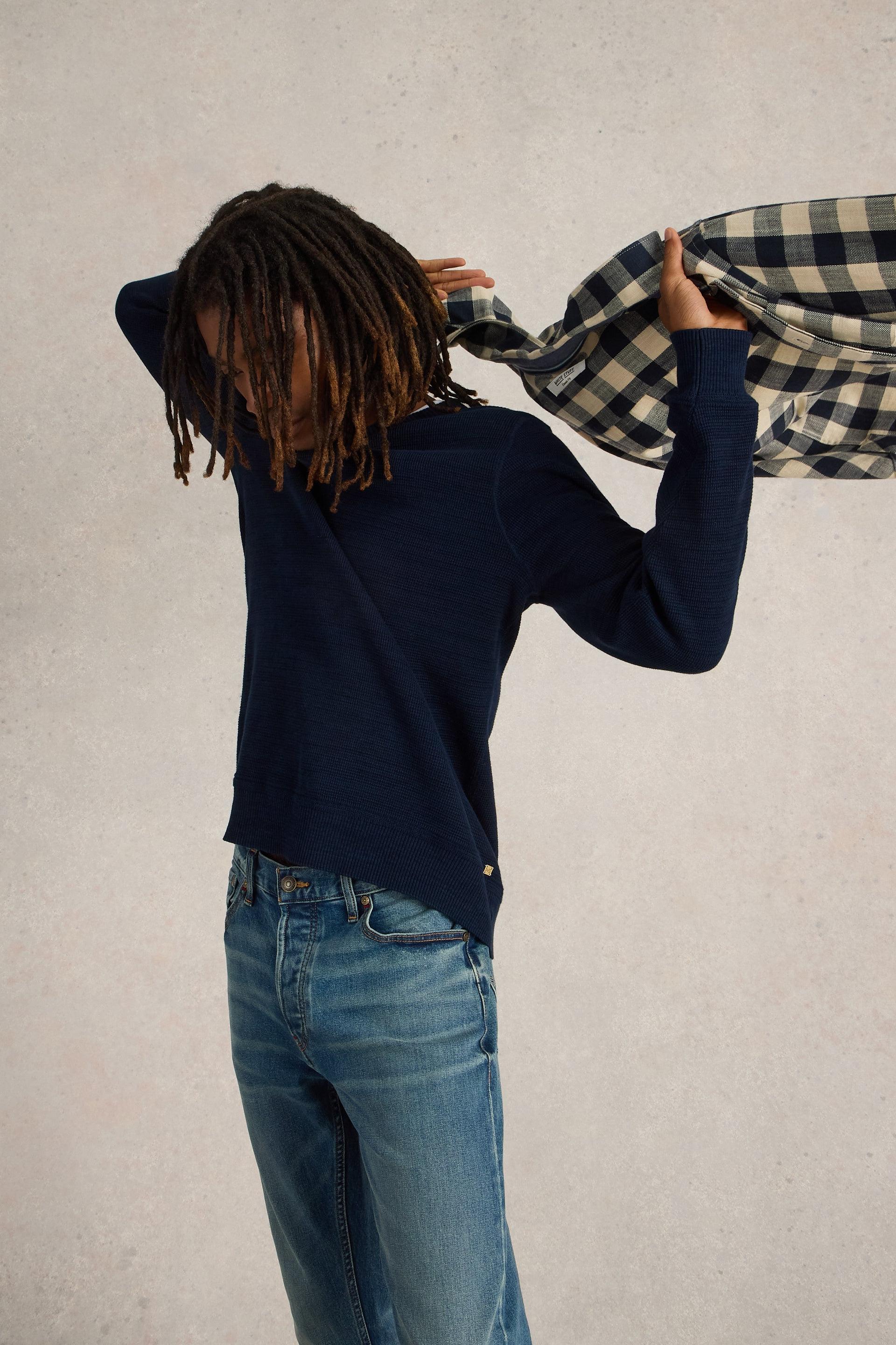 White Stuff Attadale Long Sleeve Crew Neck Jumper