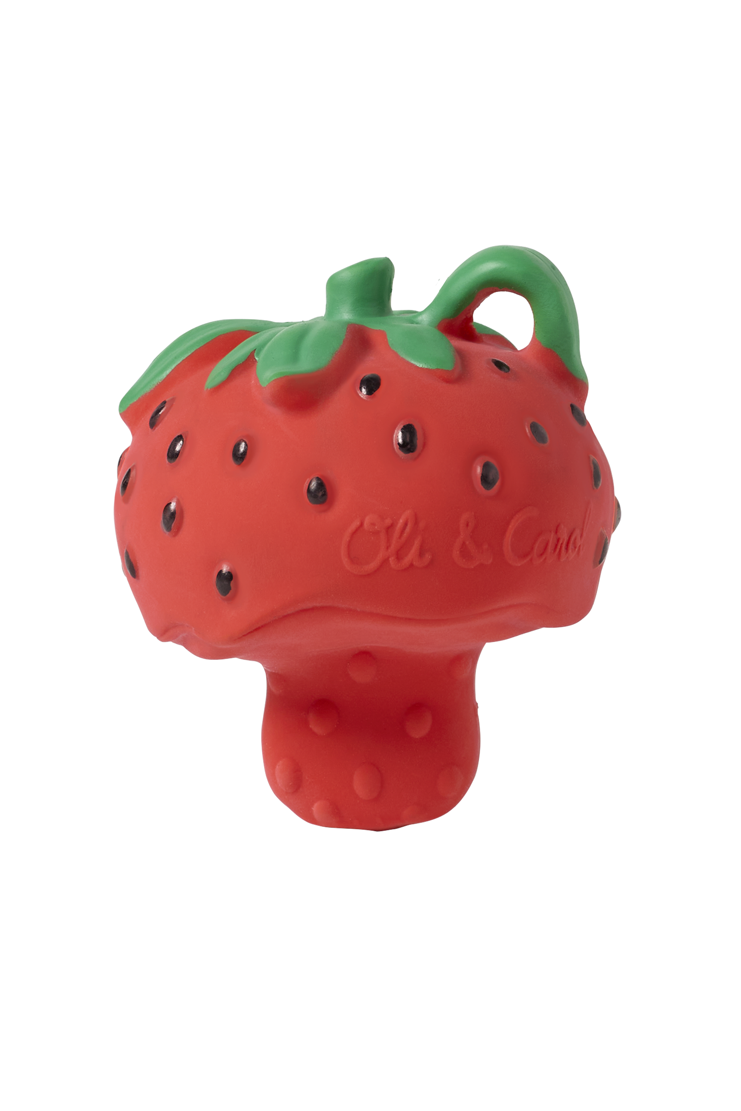 Oli & Carol Sweetie the Strawberry Natural Rubber Teether