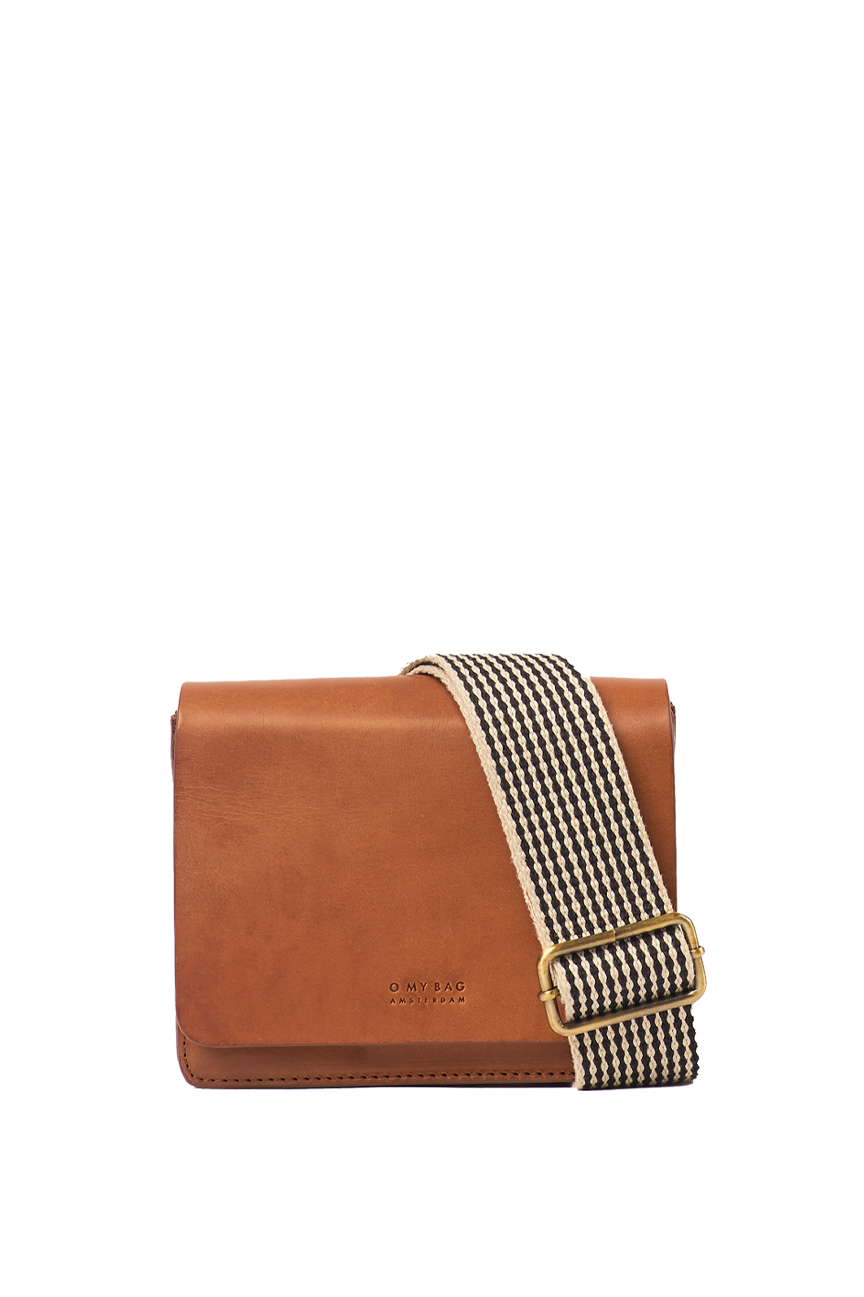 O MY BAG Audrey Mini - Cognac Classic Leather
