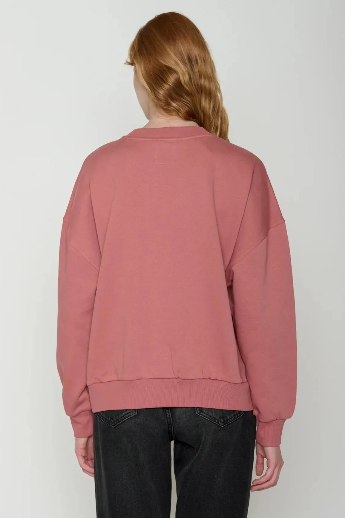 Greenbomb Wild Soul (Core/Pullover/GOTS) | Dark Rose
