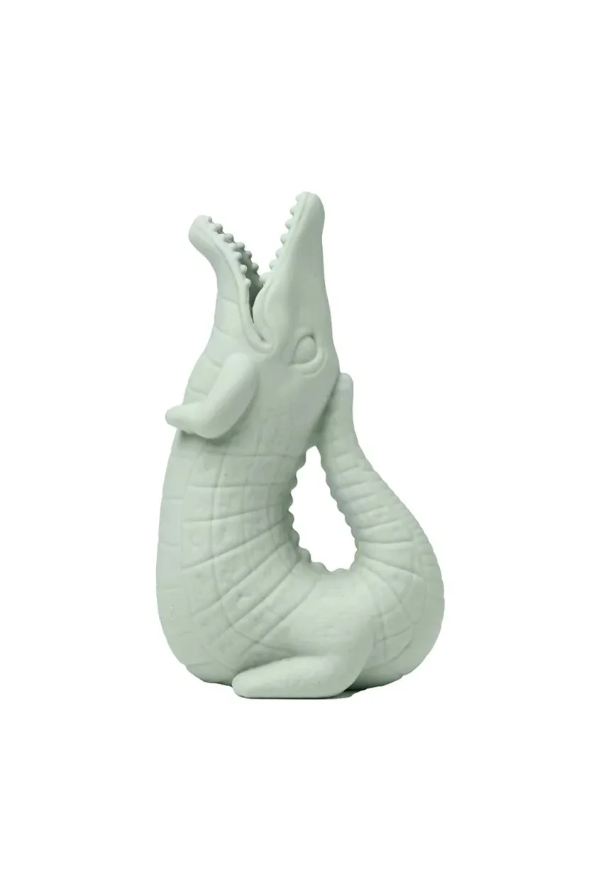 Scrunch Crocodile Sage Green