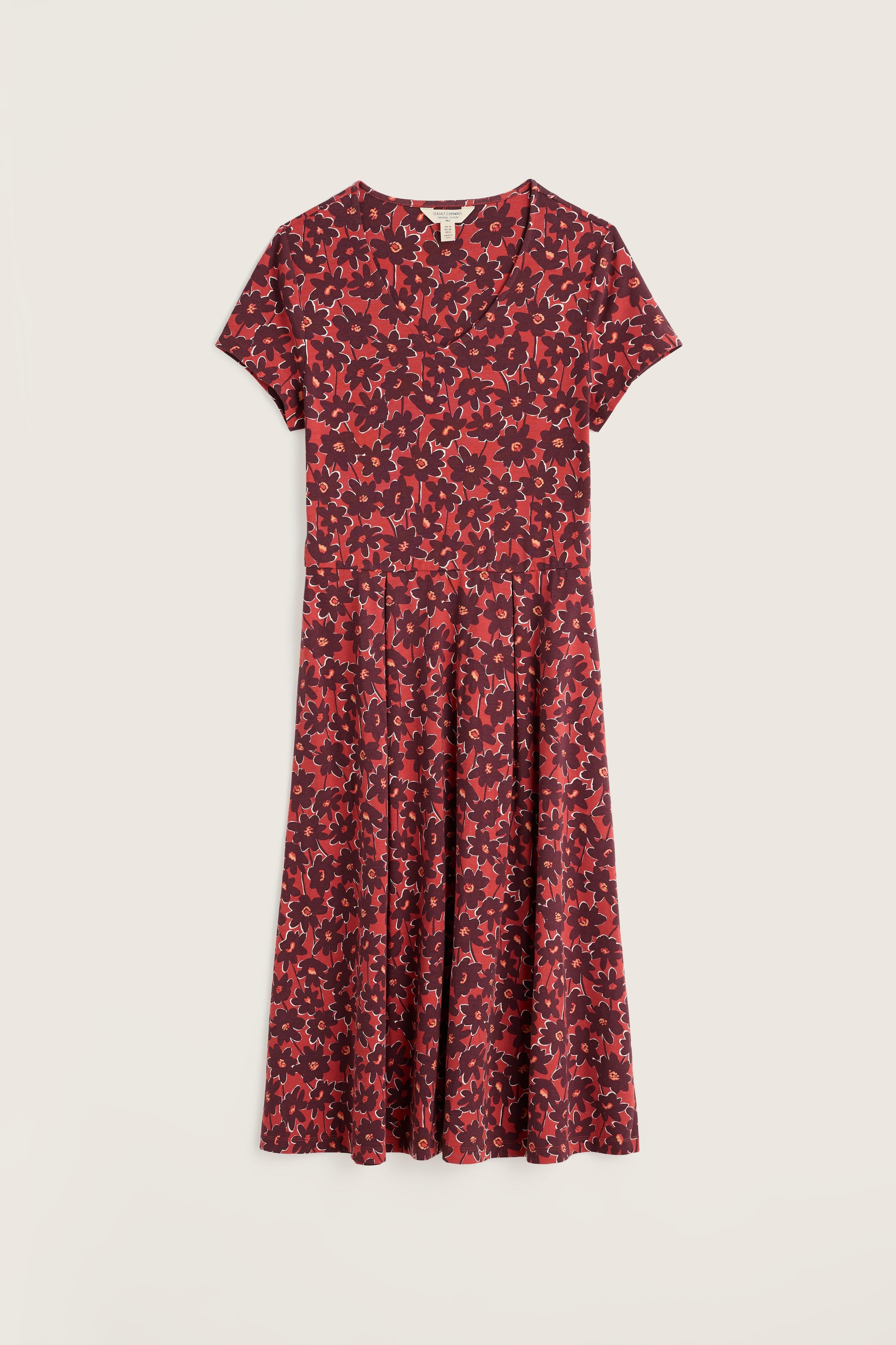 Seasalt Pier View Dress in Inked Cosmos Masala