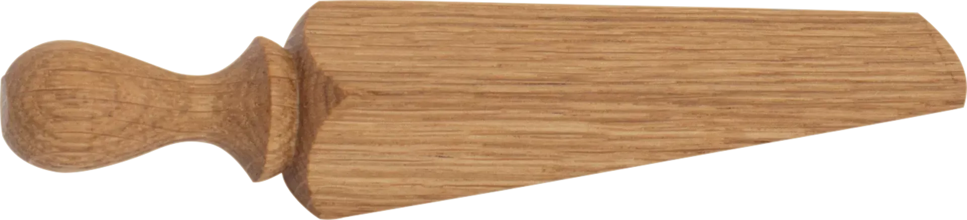 Redecker Door Stop, Oiled Oak Wood