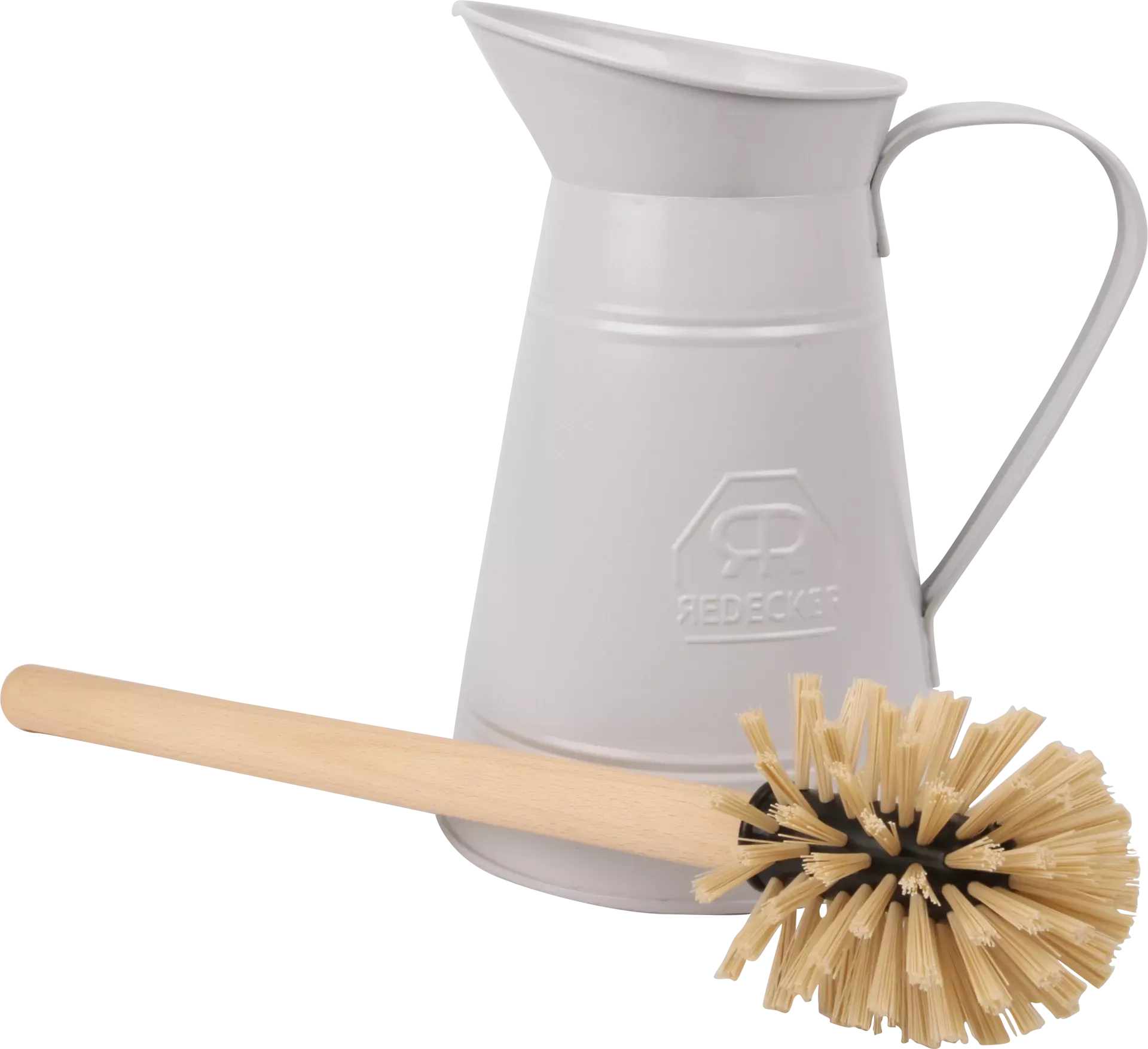 Redecker Metal Toilet Brush Holder with Toilet Brush 364420