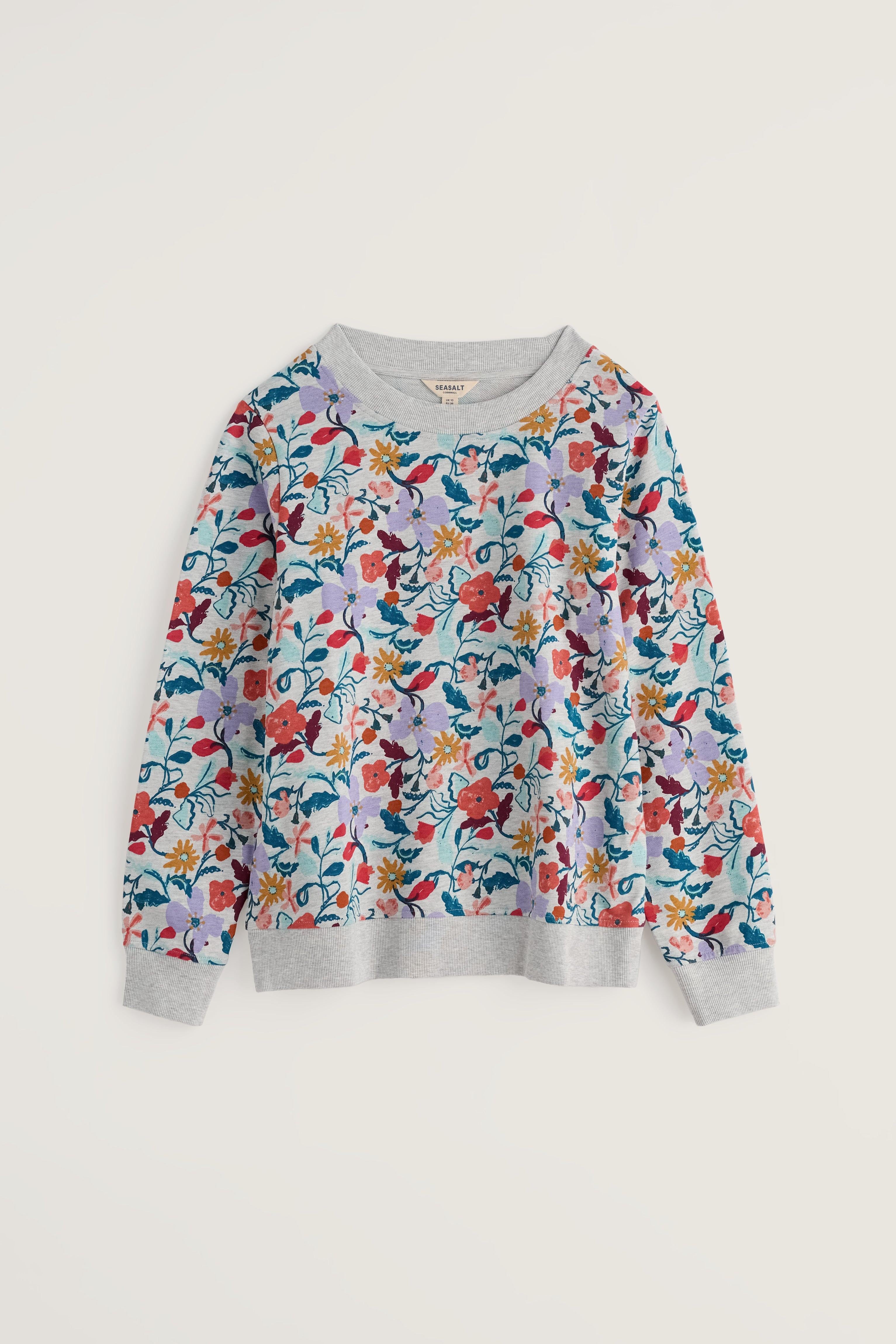Seasalt Bright Wave Sweatshirt in Winding Meadow Mix