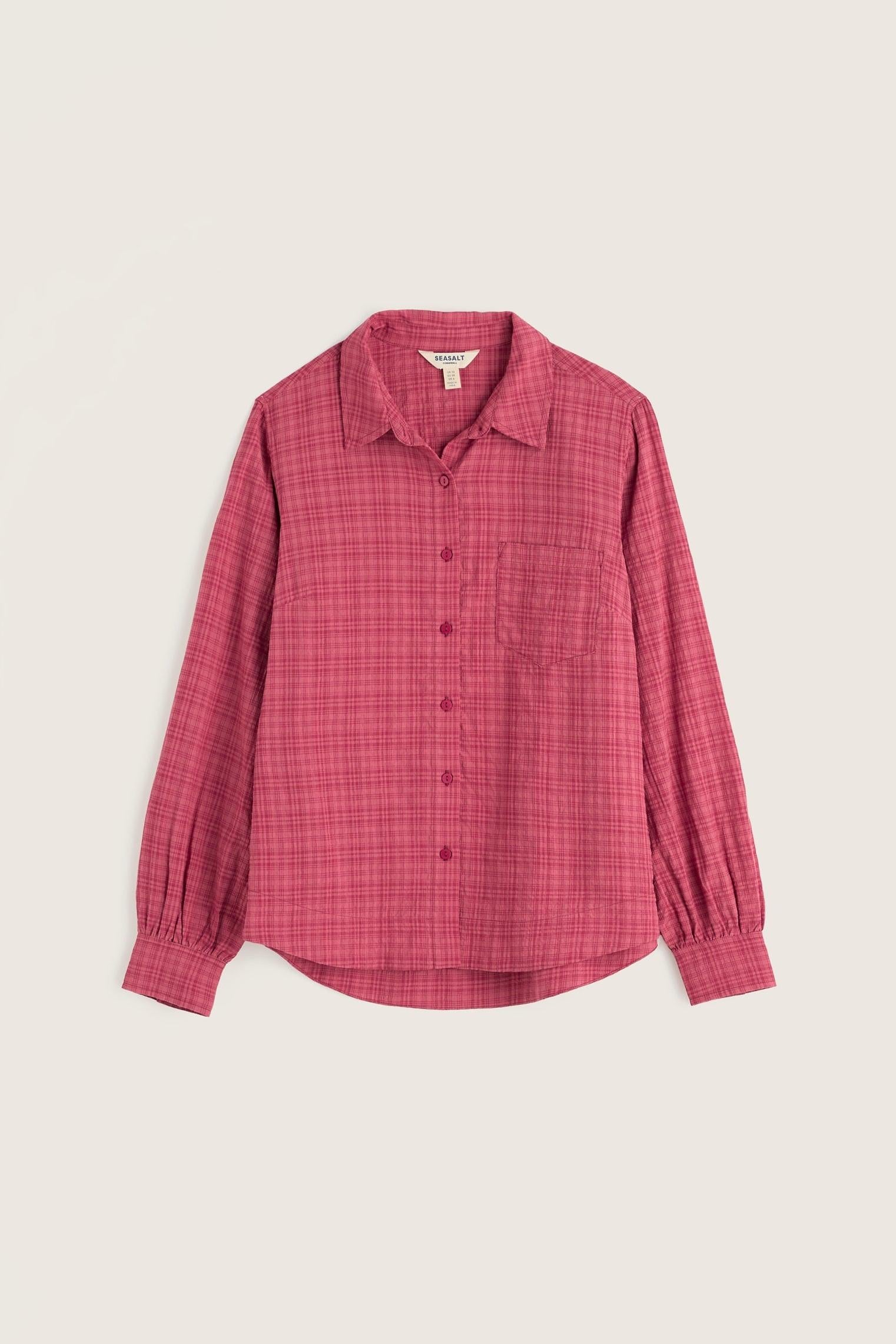 Seasalt Isla Shirt Dark Rose