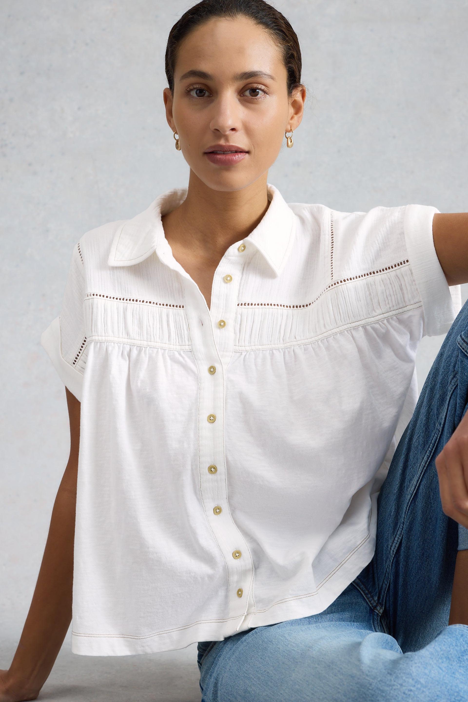 White Stuff Didi Double Cloth Shirt