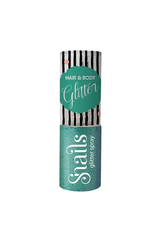 Snails Hair and Body Glitter - Turquoise