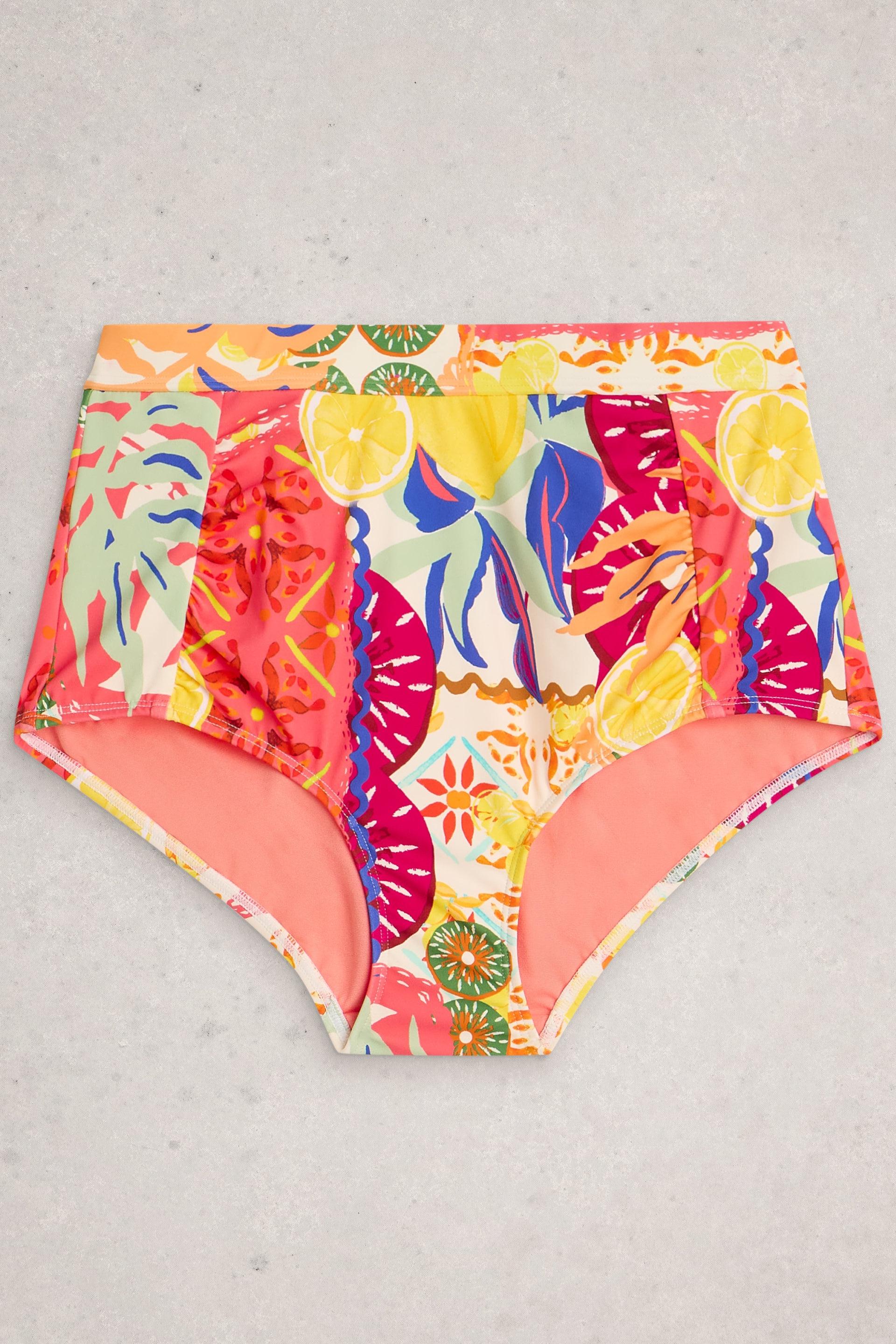 White Stuff Verity High Waist Pink Mlt Bottom SS26