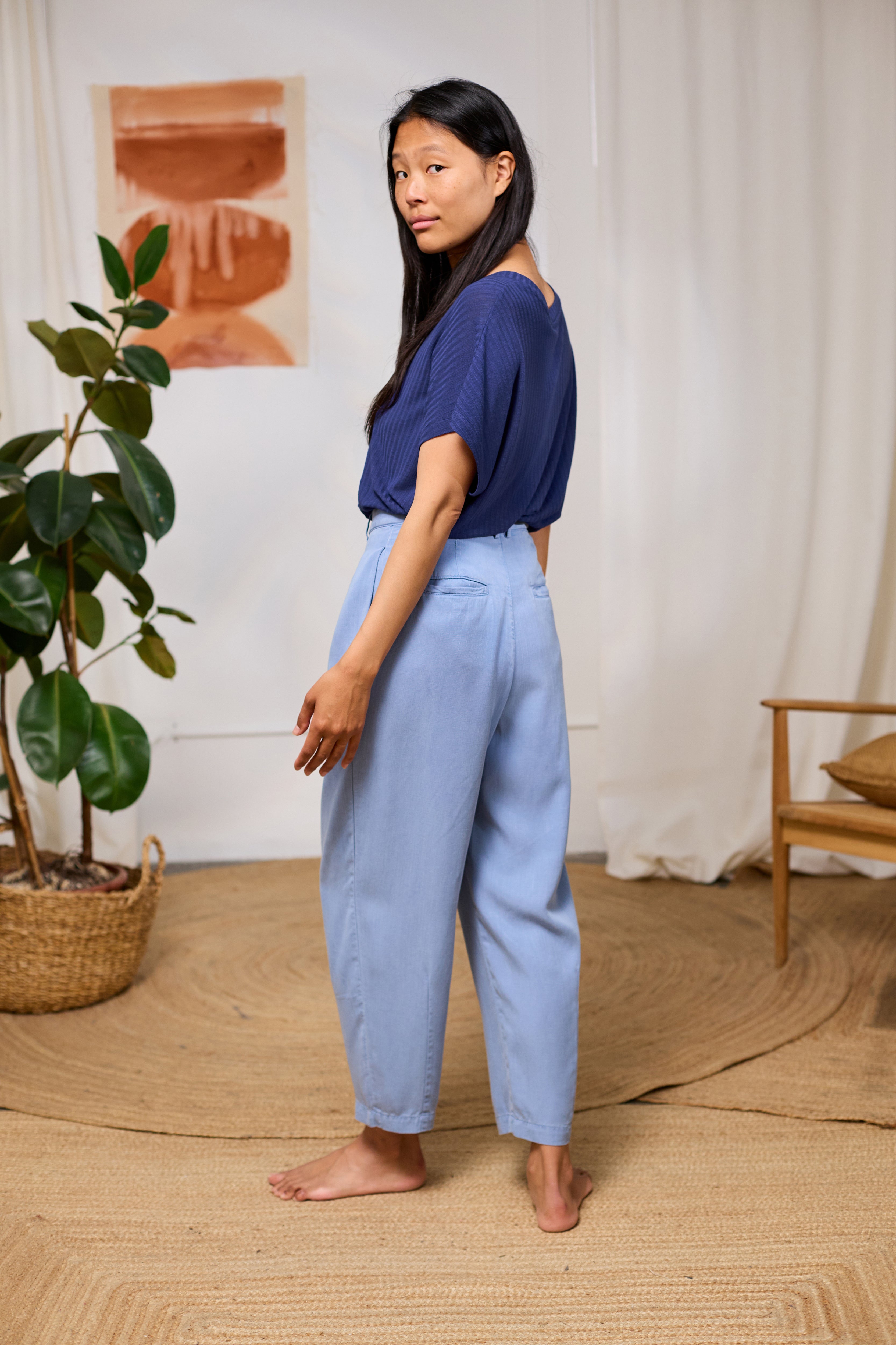 TWOTHIRDS Illetes Blueberry T-Shirt