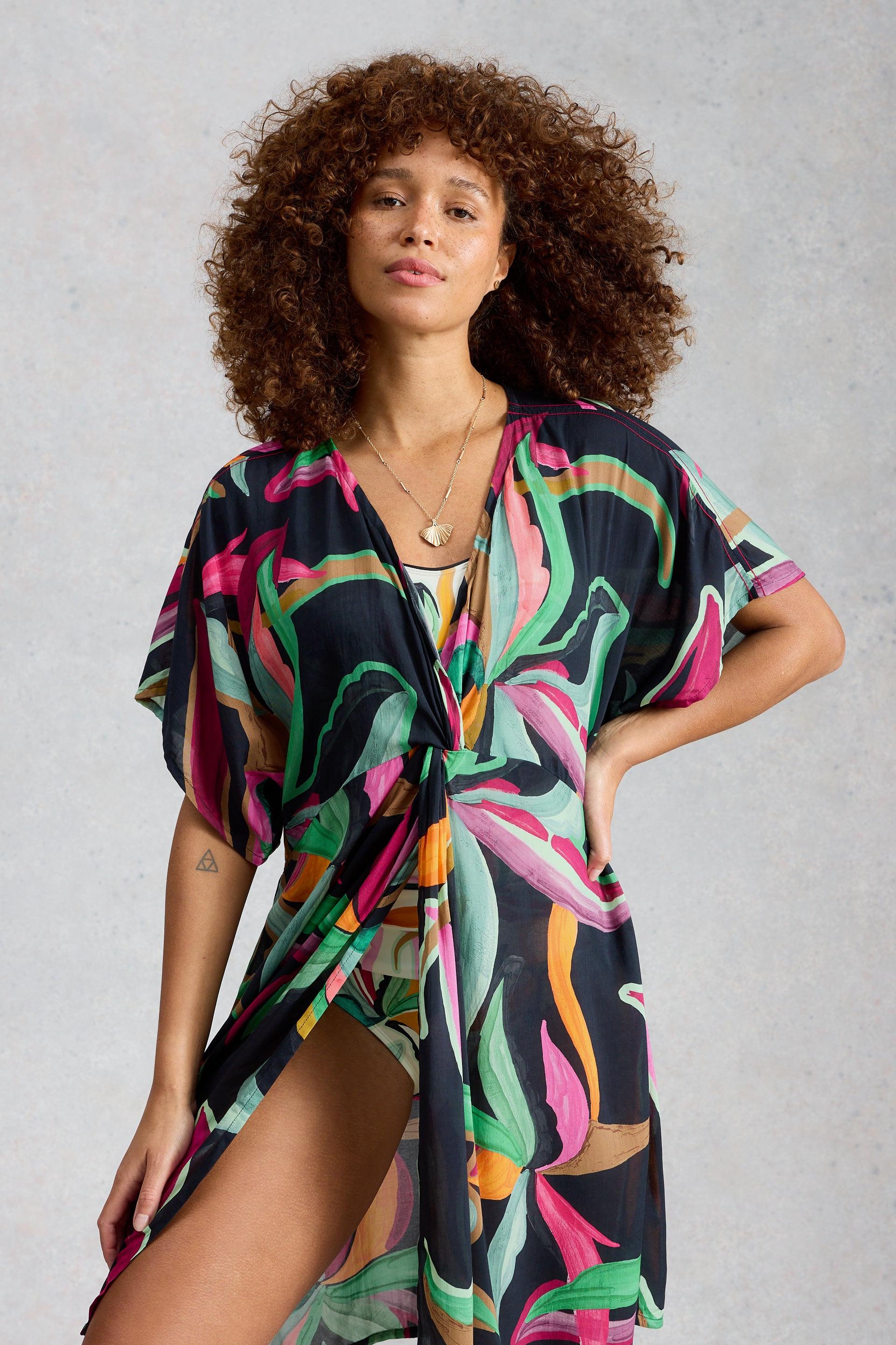 White Stuff Mini Cleo Cover Up Kimono