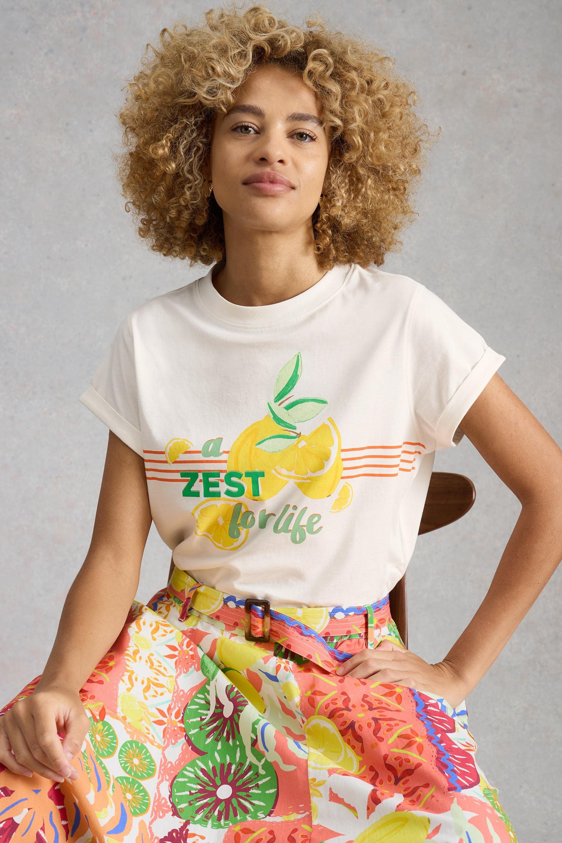 White Stuff Gina Graphic Tee