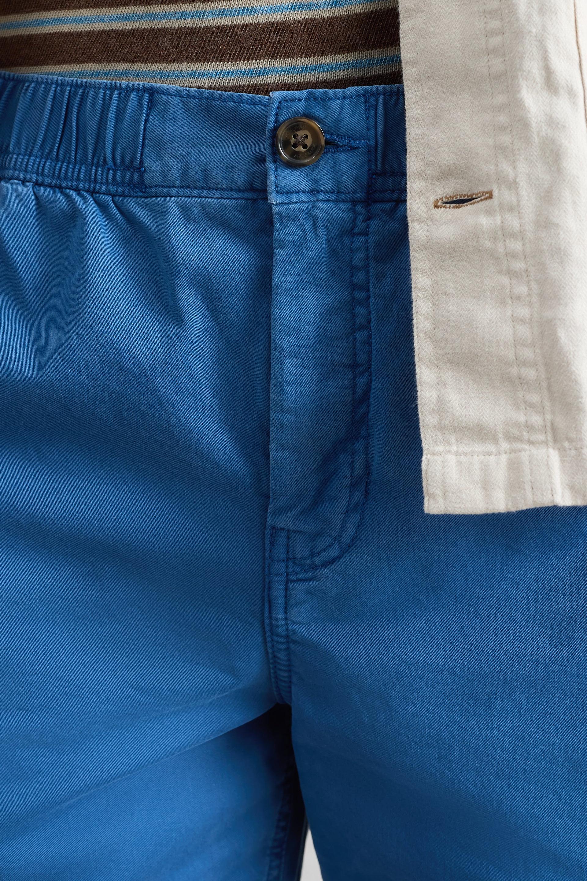 White Stuff Sutton Bright Blue Drawstring Shorts