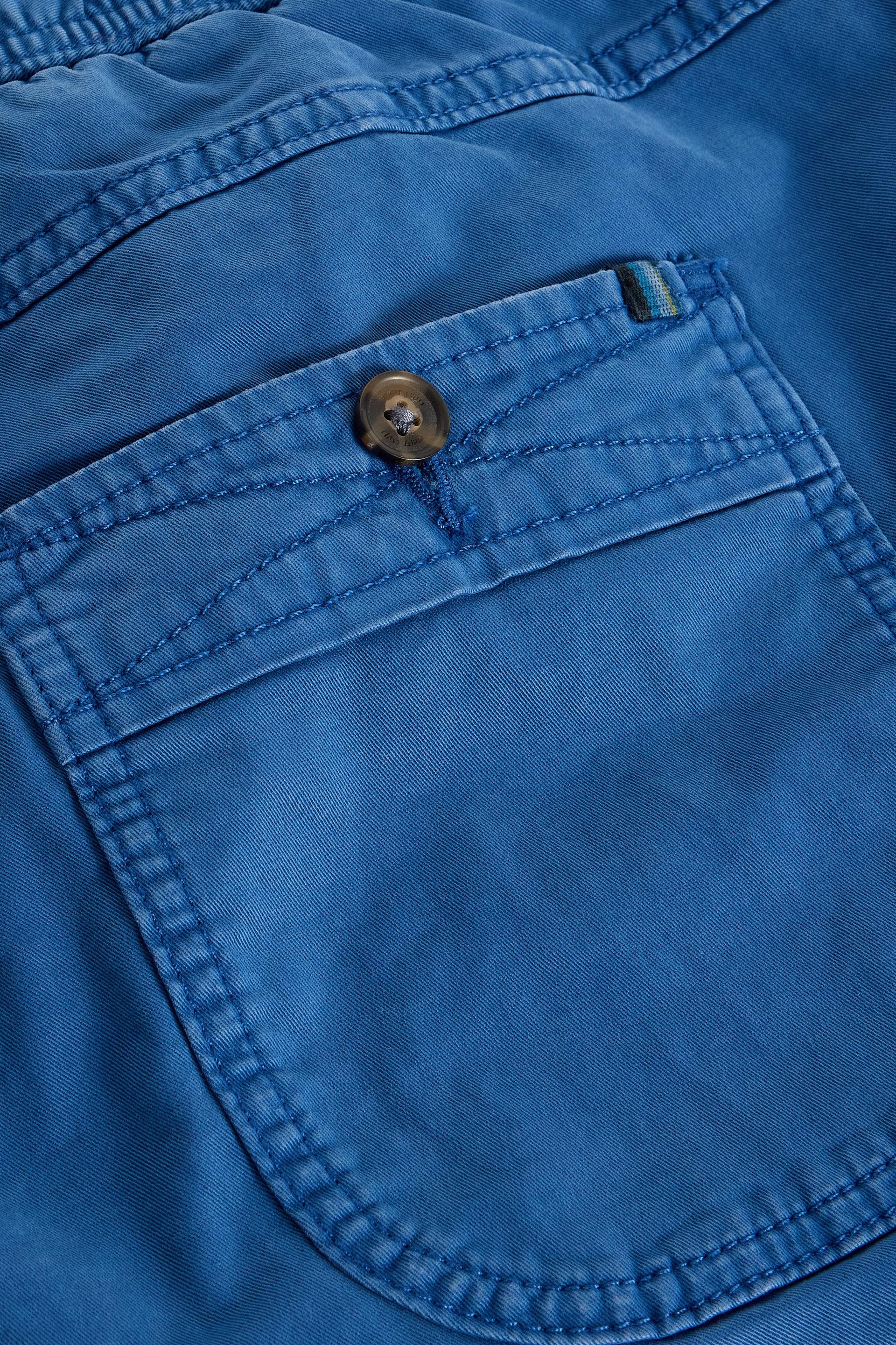 White Stuff Sutton Bright Blue Drawstring Shorts