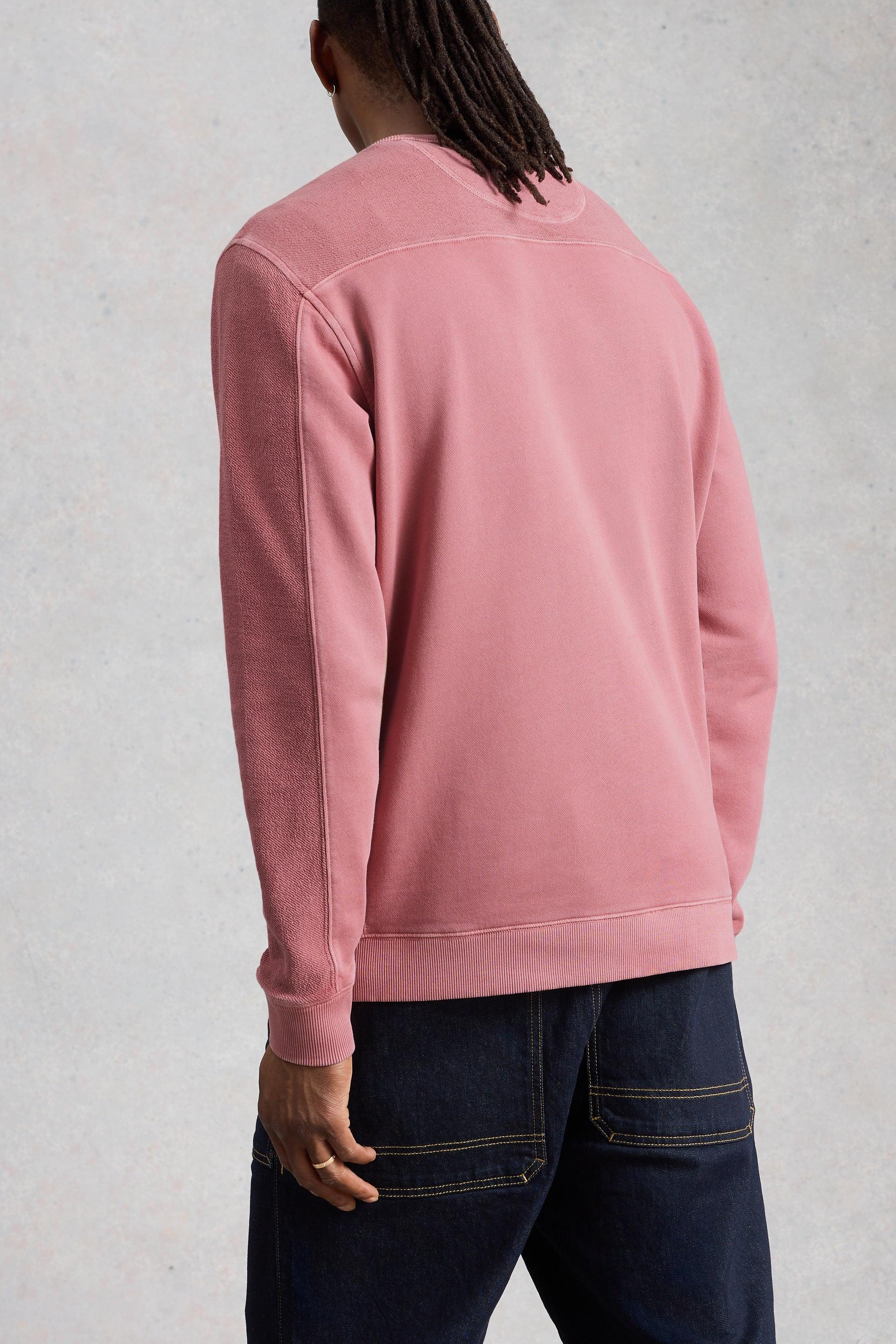 White Stuff Sidmouth Lgt Pink Crew Jumper
