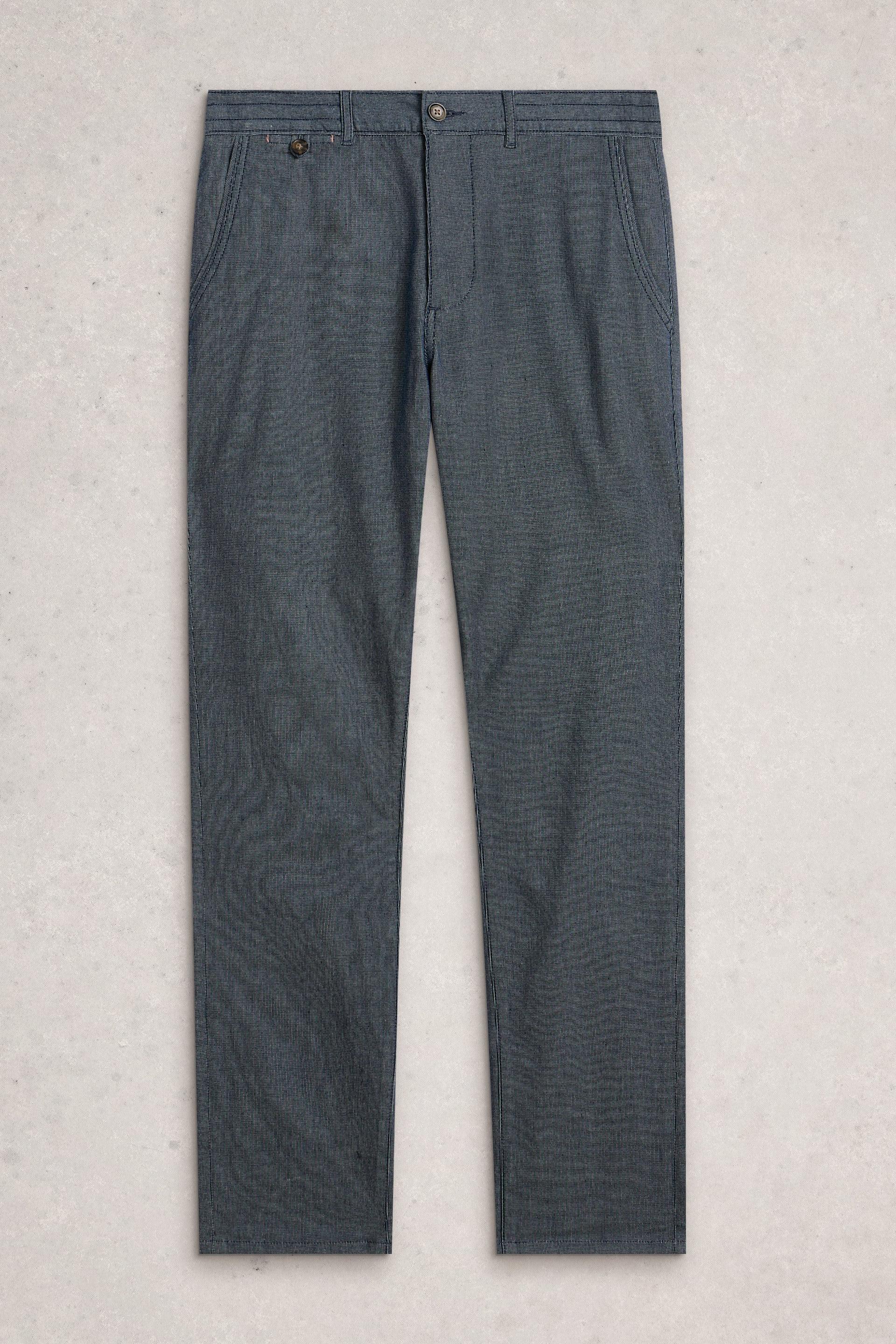 White Stuff Stripe Denim Mlt Drawstring Chino