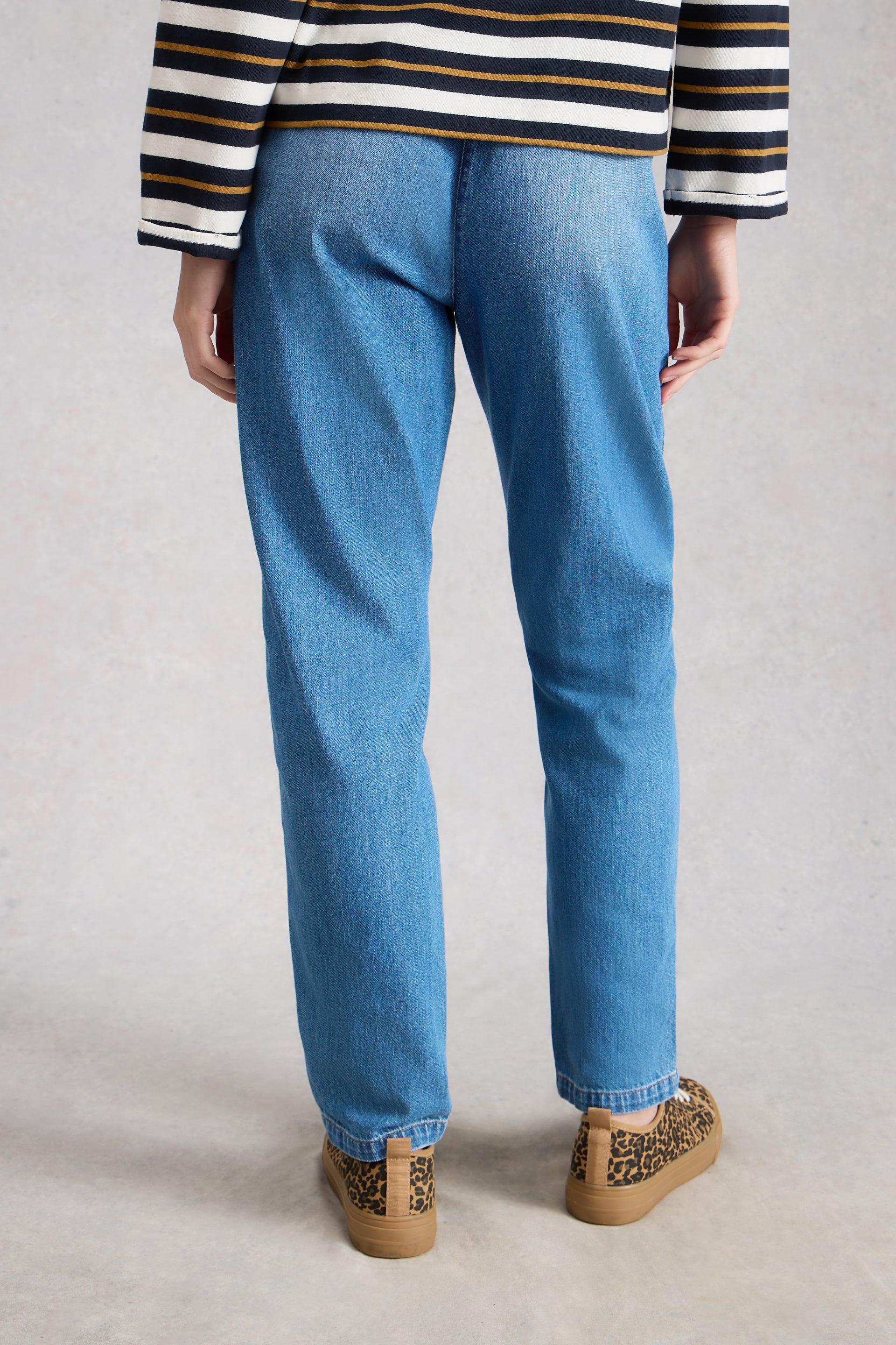 White Stuff Twister Mid Denim Jeans