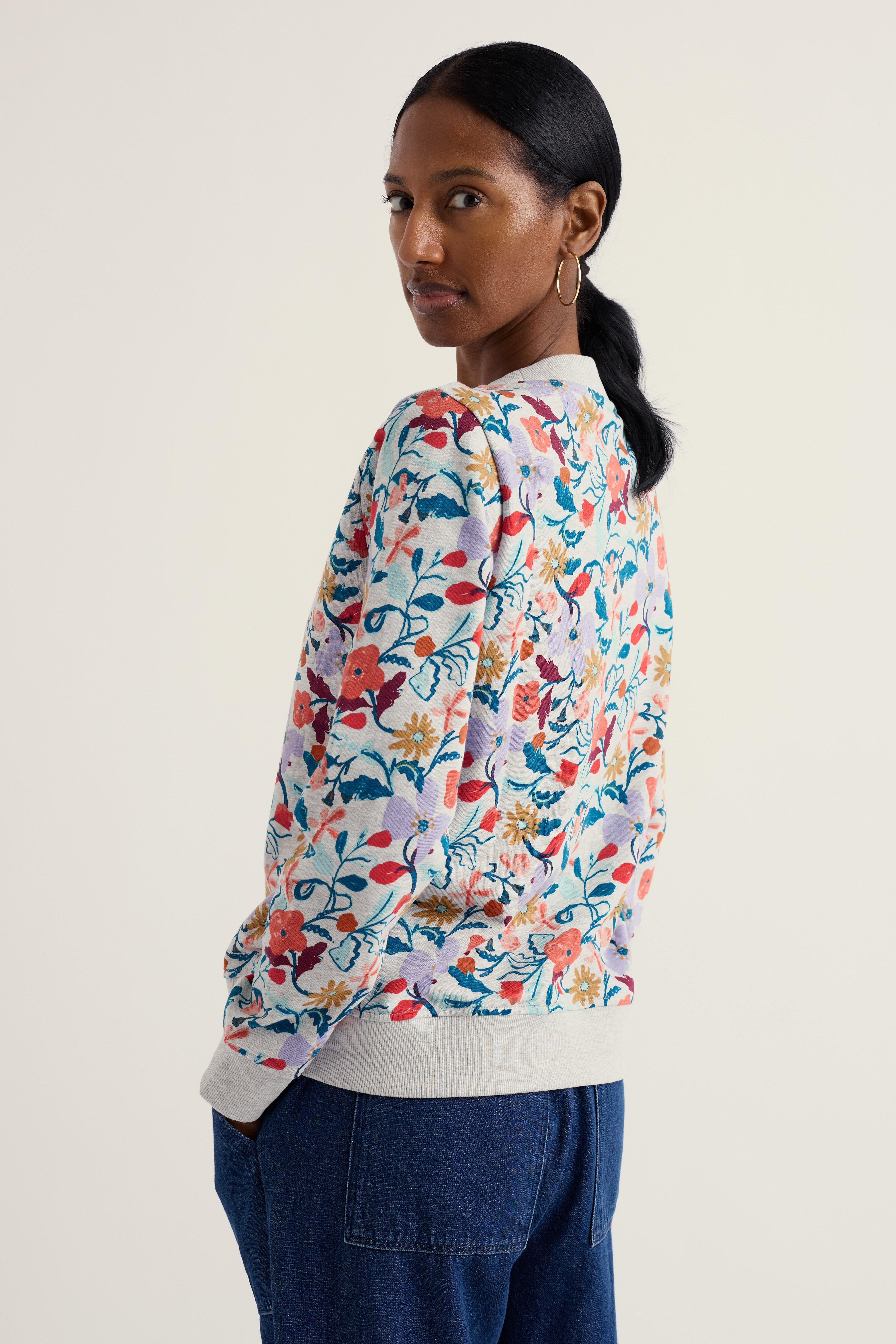 Seasalt Bright Wave Sweatshirt in Winding Meadow Mix
