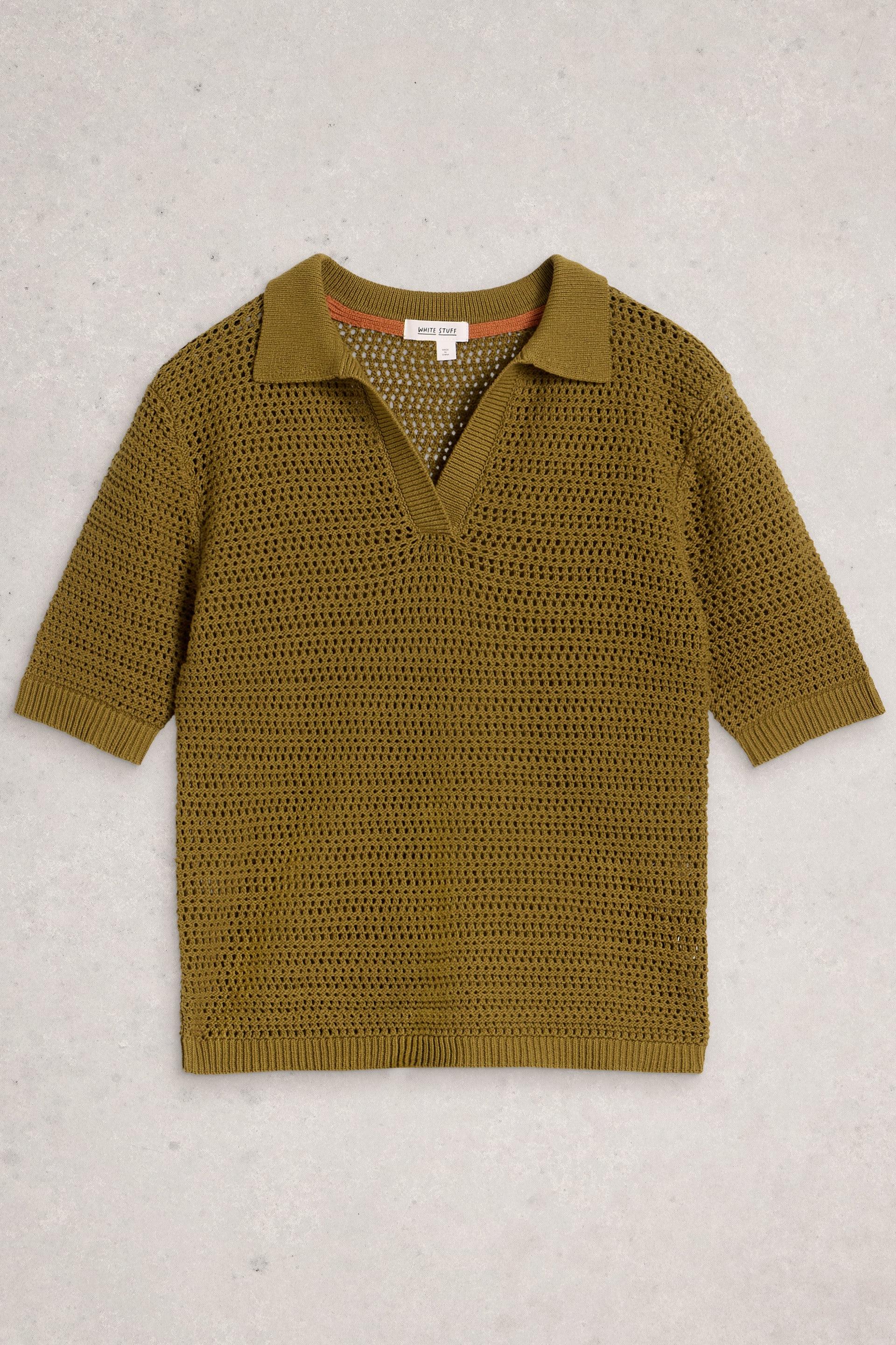 White Stuff Cooper Knitted Polo