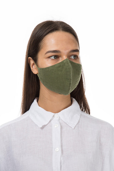 4 Layered Linen Face Masks-Accessories-Ohh! By Gum - Shop Sustainable
