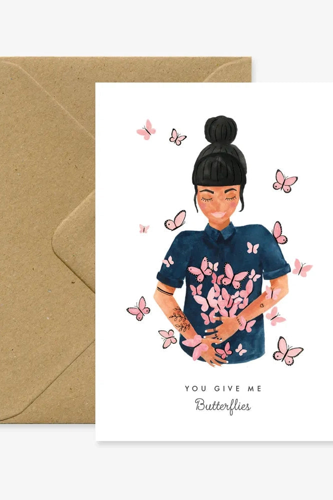 All The Ways To Say Butterflies Greeting Card-Gifts-Ohh! By Gum - Shop Sustainable