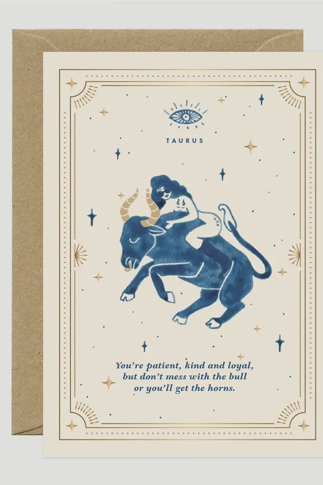 All The Ways To Say Gold Taurus Greeting Cards-Gifts-Ohh! By Gum - Shop Sustainable