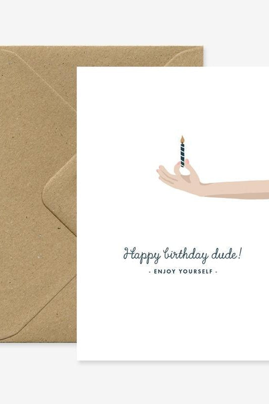 All The Ways To Say Happy Birthday Dude Greeting Card-Gifts-Ohh! By Gum - Shop Sustainable