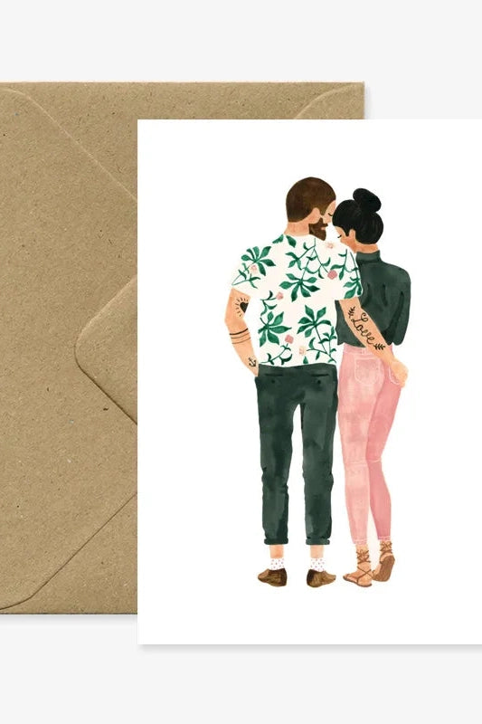 All The Ways To Say Loving Hipsters Greeting Card-Gifts-Ohh! By Gum - Shop Sustainable
