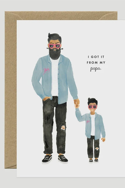 All The Ways To Say Papa Son Greeting Card-Gifts-Ohh! By Gum - Shop Sustainable