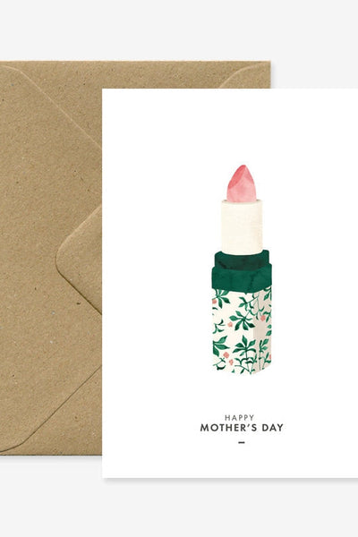 All The Ways to Say Happy mothers day - lipstick Greeting Card-Gifts-Ohh! By Gum - Shop Sustainable