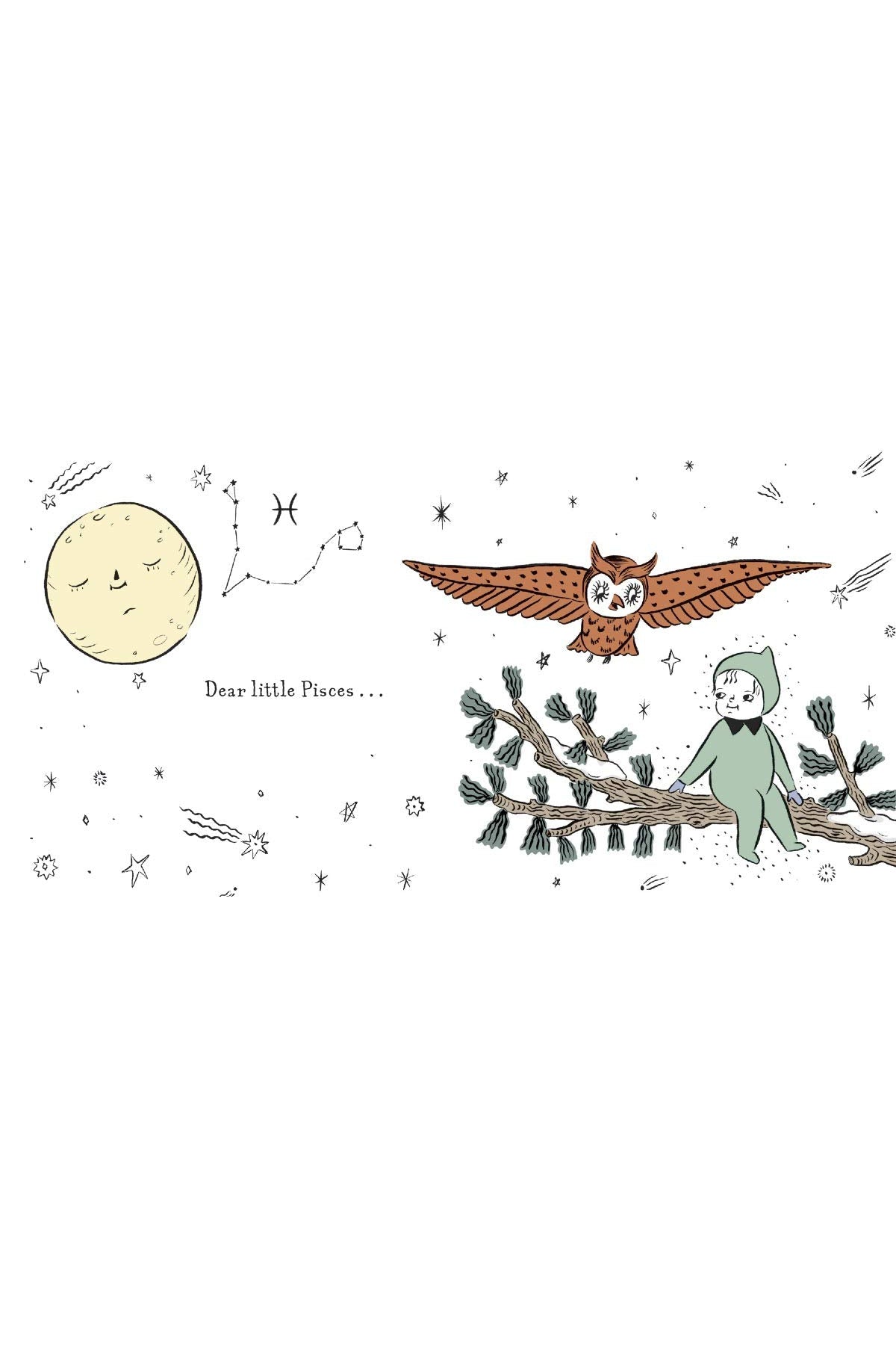 Baby Astrology: Dear Little Pisces Feb. 19 - Mar. 20-Books-Ohh! By Gum - Shop Sustainable