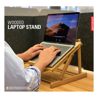 Bamboo Laptop Stand-Homeware-Ohh! By Gum - Shop Sustainable