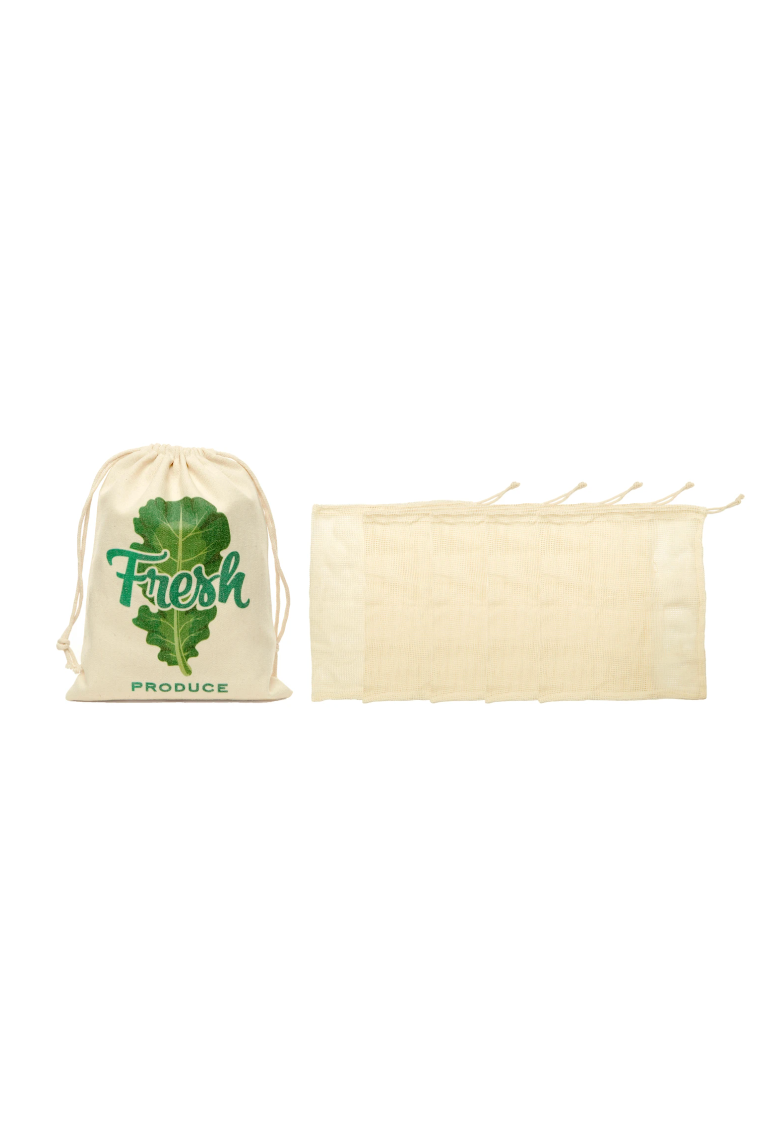 COTTON MESH PRODUCE BAGS-Accessories-Ohh! By Gum - Shop Sustainable