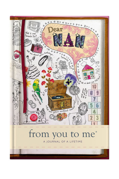 Dear Nan From You To Me Journal of A Lifetime-Books-Ohh! By Gum - Shop Sustainable