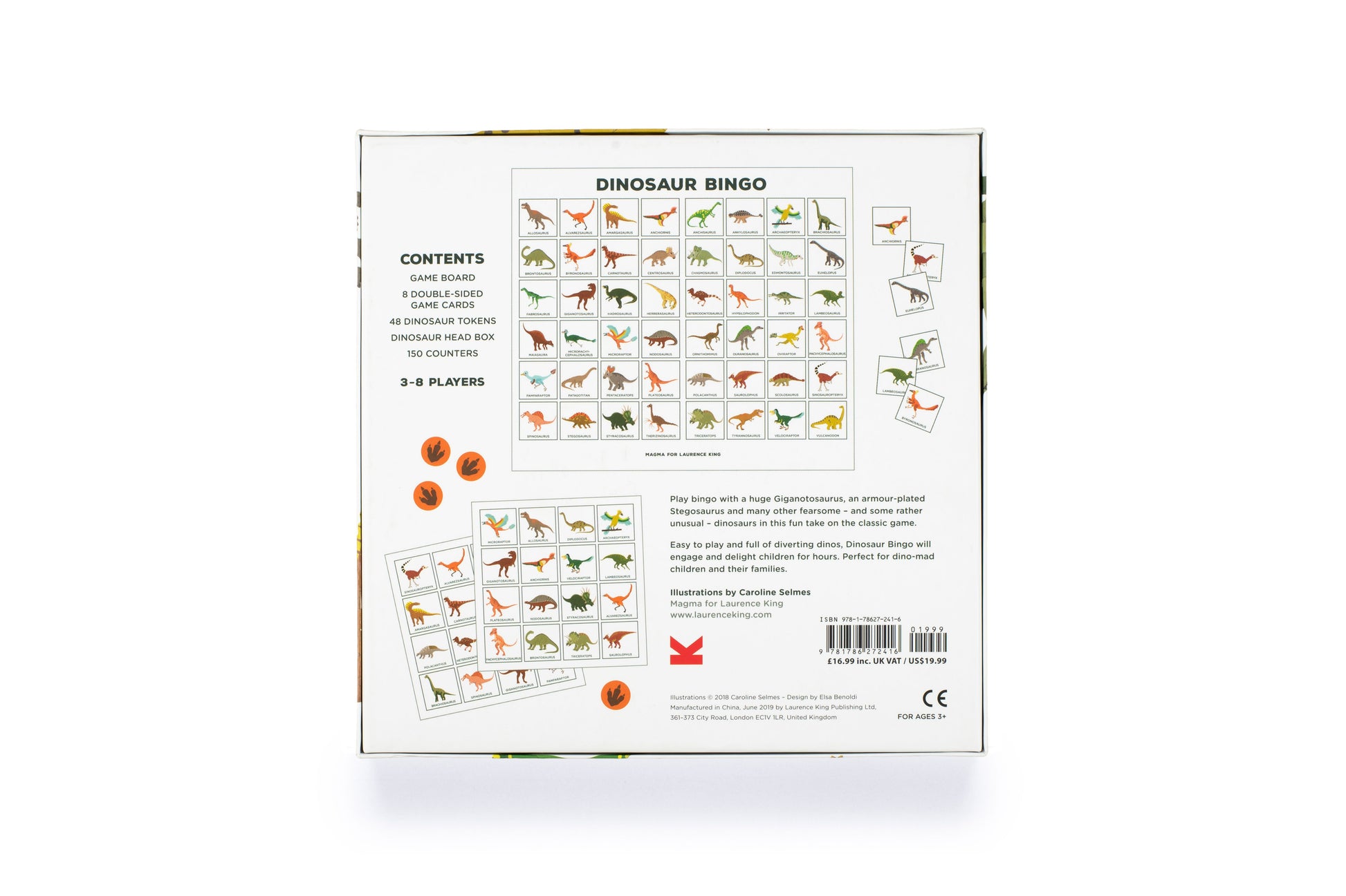 Dinosaur Bingo for Kids-Gifts-Ohh! By Gum - Shop Sustainable