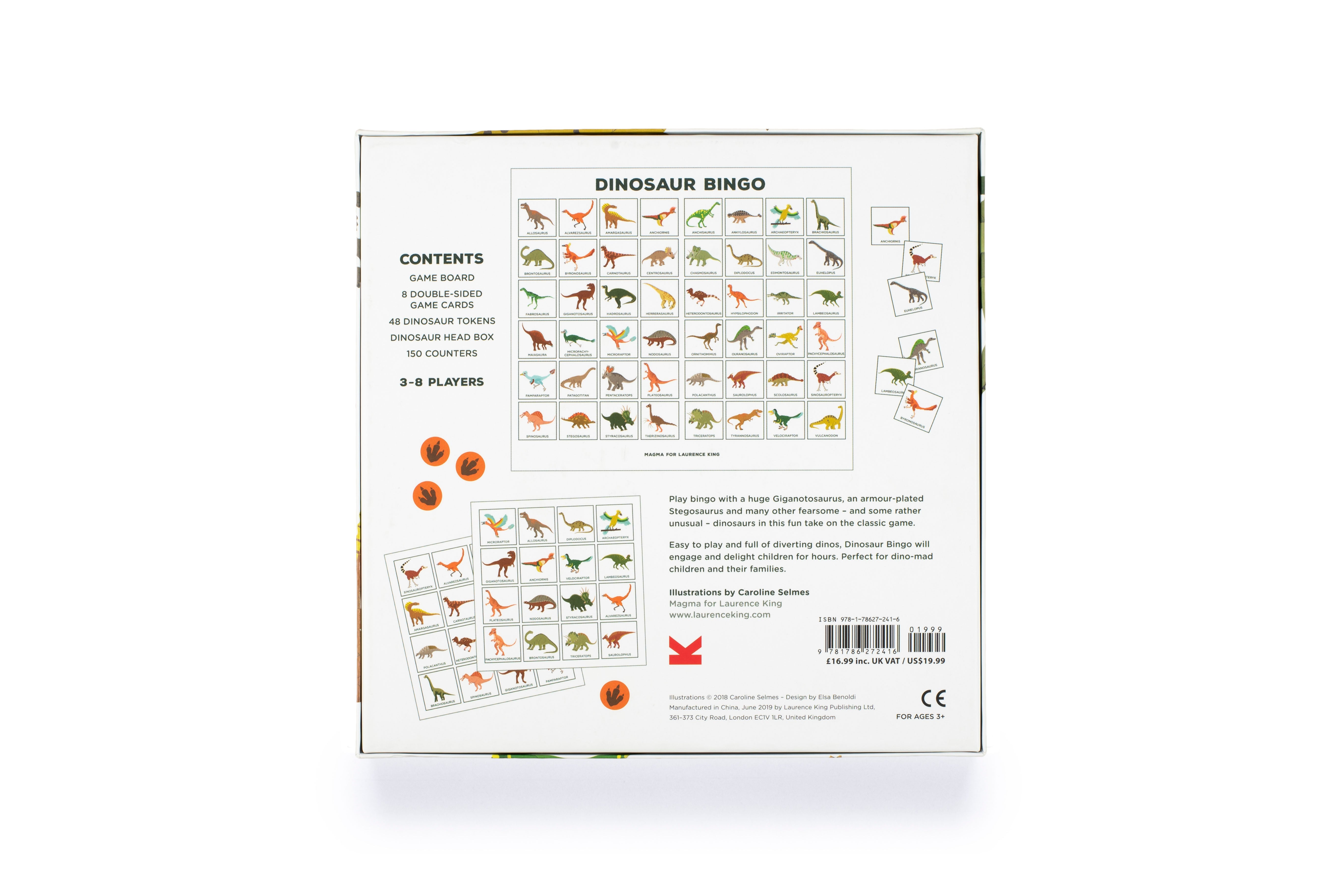 Dinosaur Bingo for Kids-Gifts-Ohh! By Gum - Shop Sustainable
