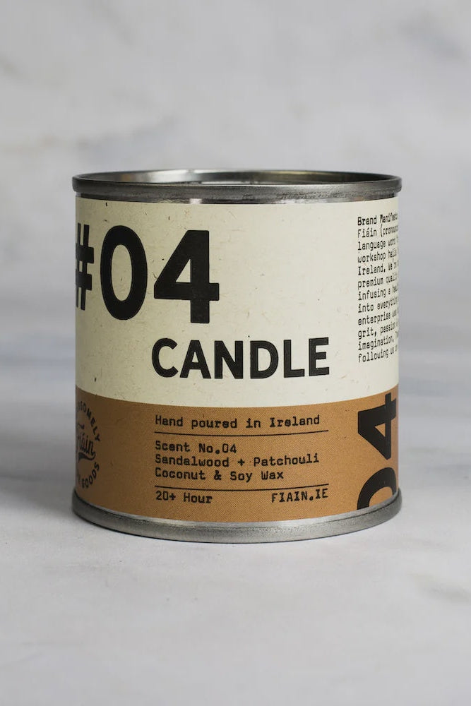 Fiáin Candle 04 - Sandalwood + Patchouli Mini-Accessories-Ohh! By Gum - Shop Sustainable