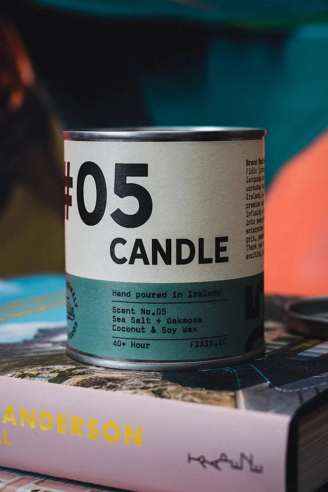 Fiáin Candle 05 | Sea Salt + Oakmoss Mini-Gifts-Ohh! By Gum - Shop Sustainable