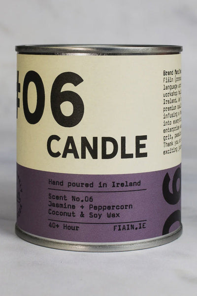 Fiáin Candle 06 | Jasmine + Peppercorn Large-Gifts-Ohh! By Gum - Shop Sustainable
