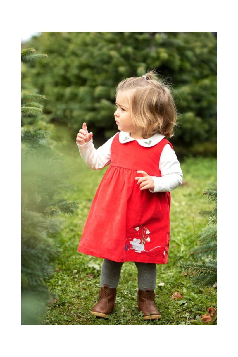 Frugi Macie Outfit in Soft White True Red-Kids-Ohh! By Gum - Shop Sustainable