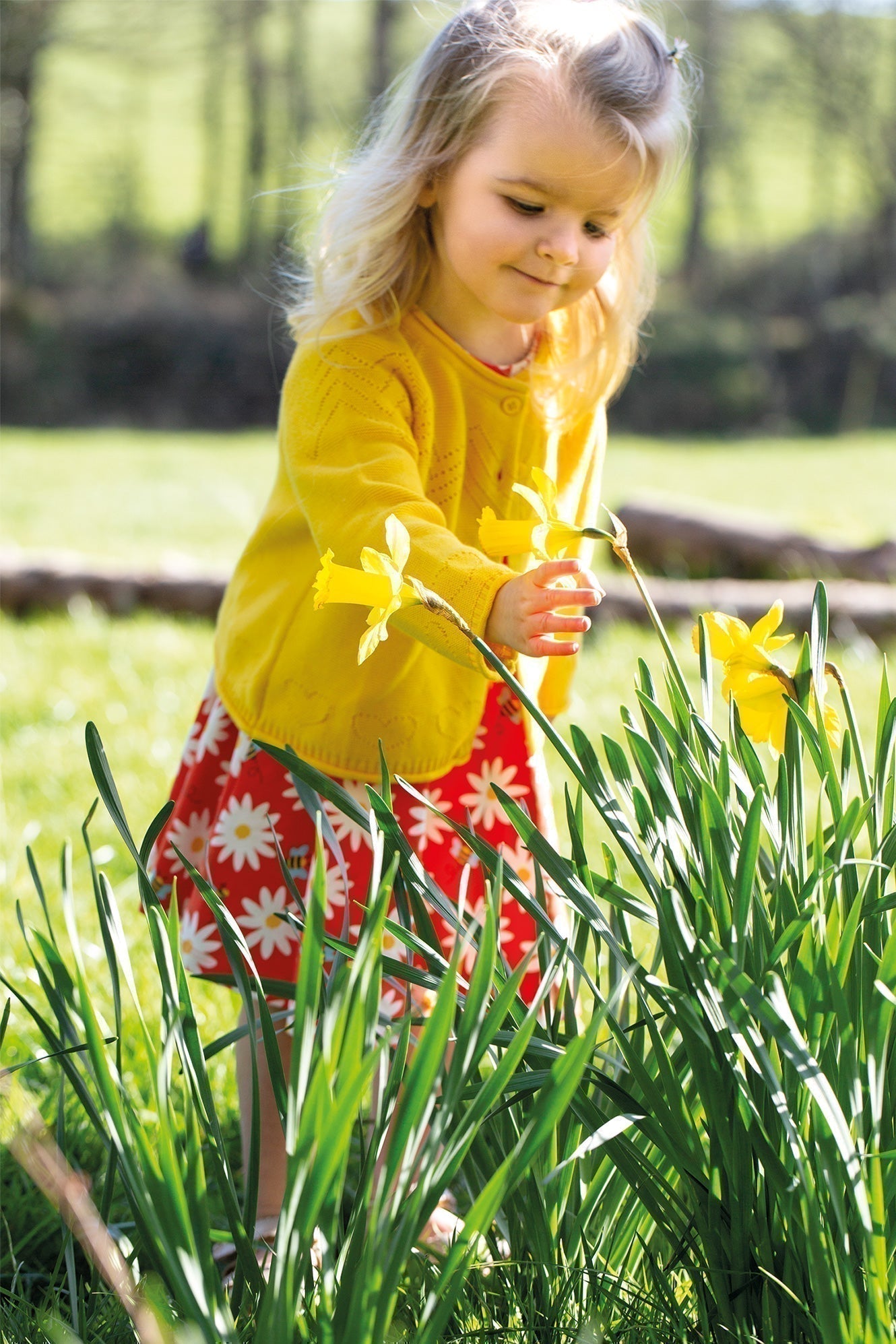 Frugi Piper Pointelle Cardigan - Bumblebee-Kids-Ohh! By Gum - Shop Sustainable