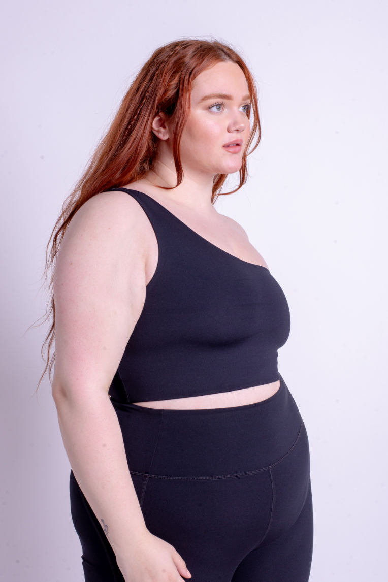 Girlfriend Collective Bianca Bra - Black-Womens-Ohh! By Gum - Shop Sustainable