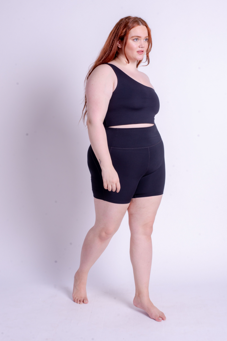 Girlfriend Collective Bianca Bra - Black-Womens-Ohh! By Gum - Shop Sustainable